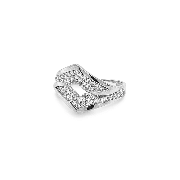 Nhẫn vàng đính đá zircon