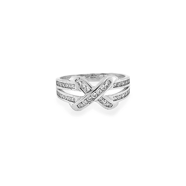 Nhẫn vàng đính đá zircon