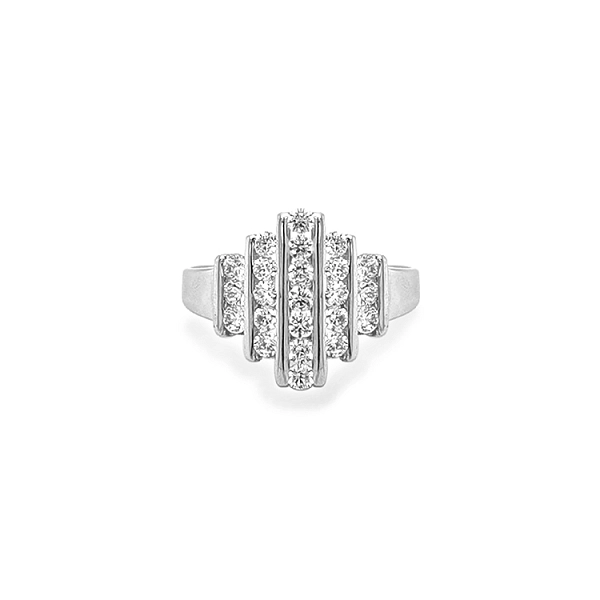 Nhẫn vàng đính đá zircon