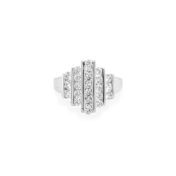 Nhẫn vàng đính đá zircon