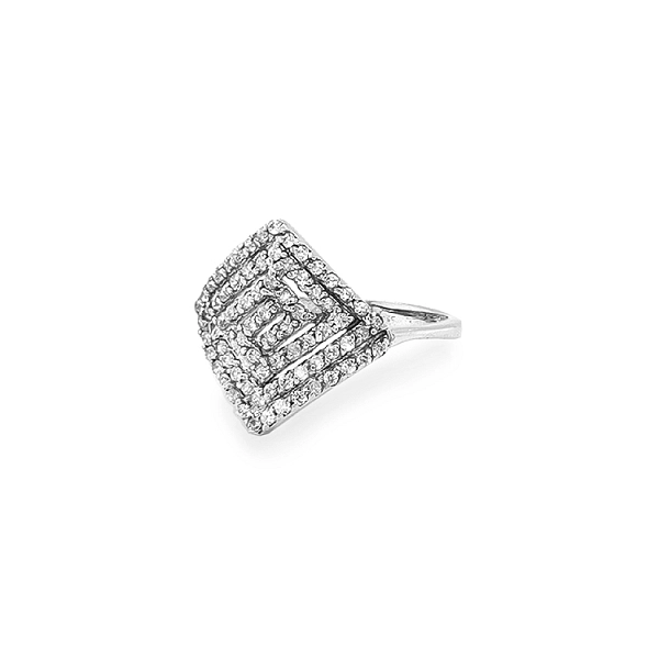 Nhẫn vàng đính đá zircon