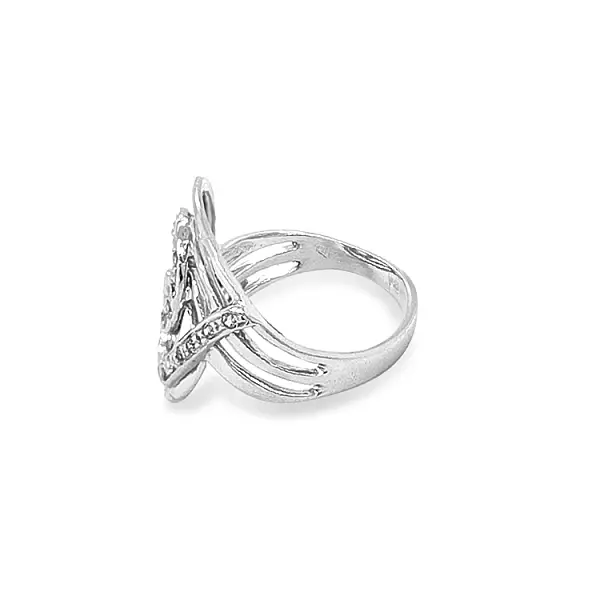 Nhẫn vàng đính đá zircon