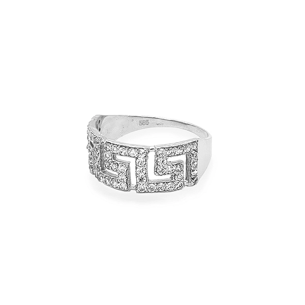 Nhẫn vàng đính đá zircon