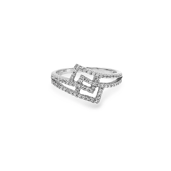 Nhẫn vàng đính đá zircon