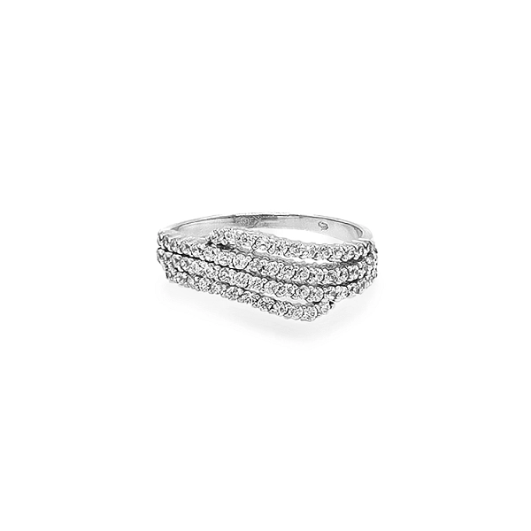 Nhẫn vàng đính đá zircon
