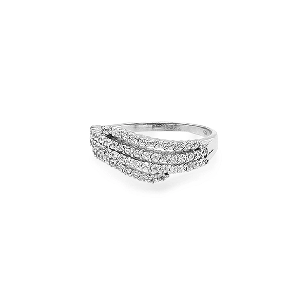 Nhẫn vàng đính đá zircon