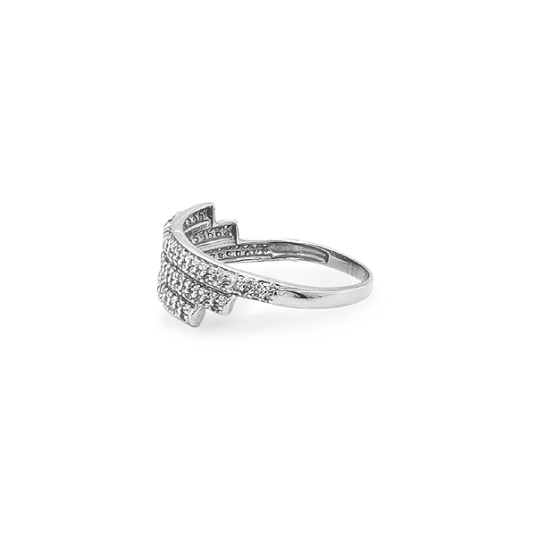 Nhẫn vàng đính đá zircon