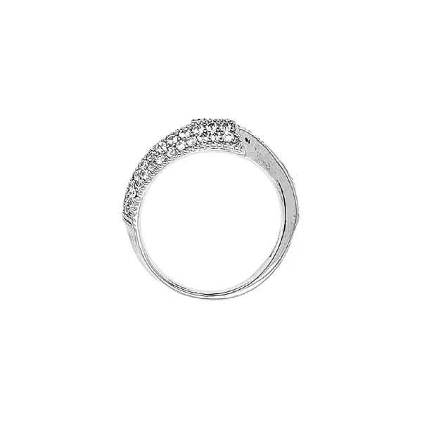 Nhẫn vàng đính đá zircon