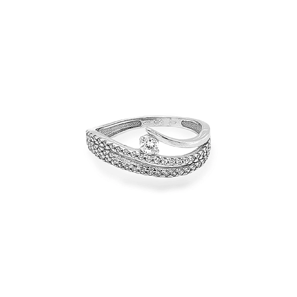 Nhẫn vàng đính đá zircon