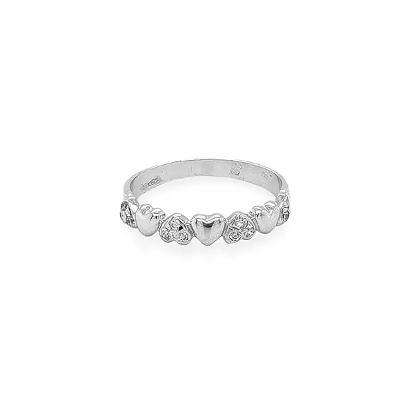 Nhẫn vàng đính đá zircon