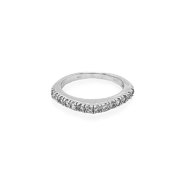 Nhẫn vàng đính đá zircon