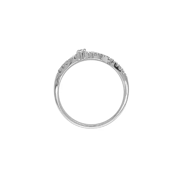 Nhẫn vàng đính đá zircon