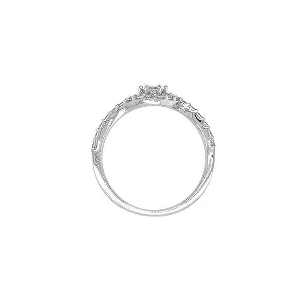 Nhẫn vàng đính đá zircon