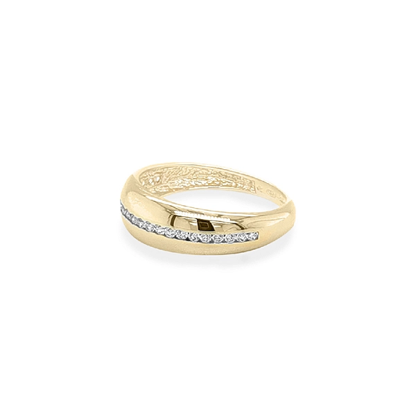 Nhẫn vàng đính đá zircon