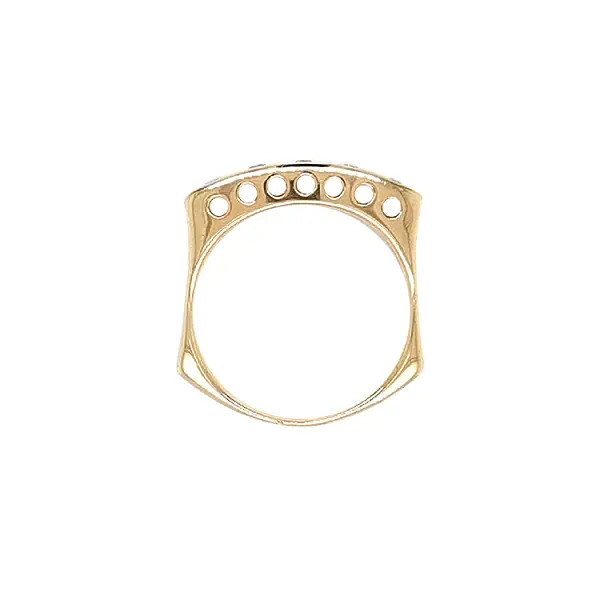 Nhẫn vàng đính đá zircon