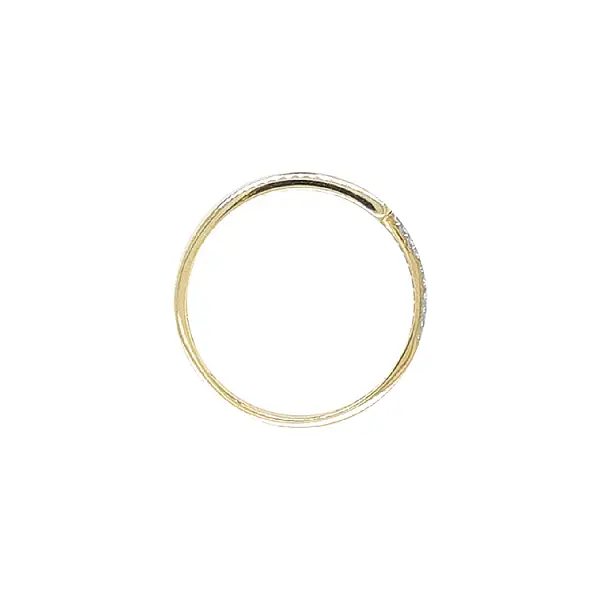 Nhẫn vàng đính đá zircon