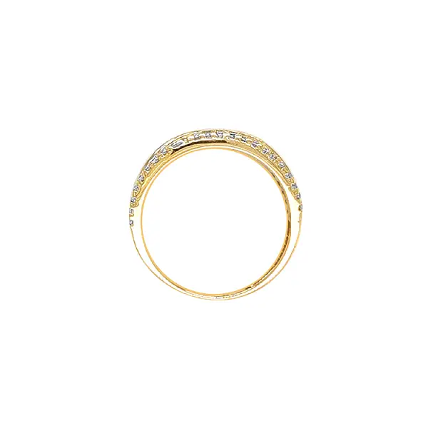 Nhẫn vàng đính đá zircon