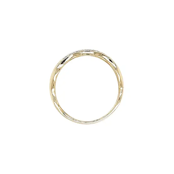 Nhẫn vàng đính đá zircon