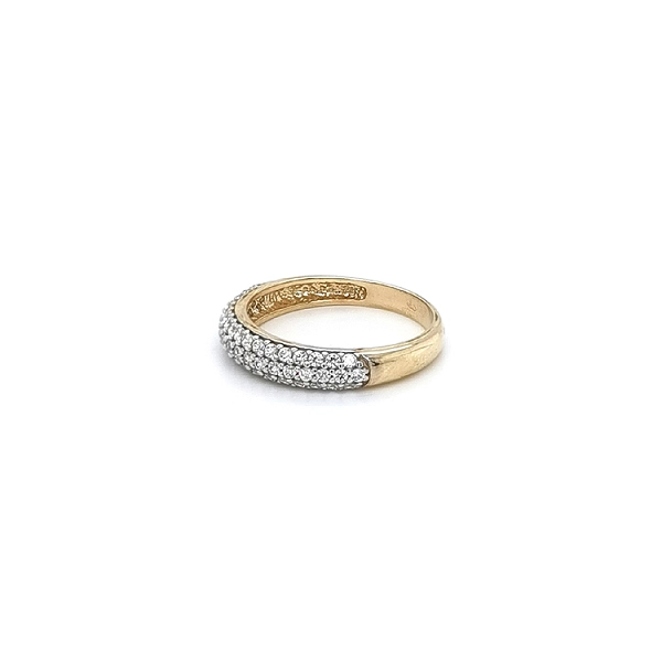 Nhẫn vàng đính đá zircon