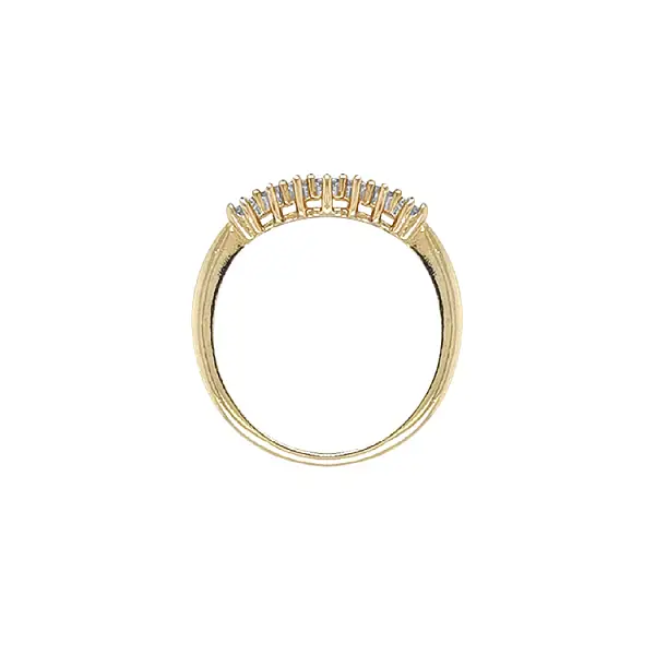 Nhẫn vàng đính đá zircon