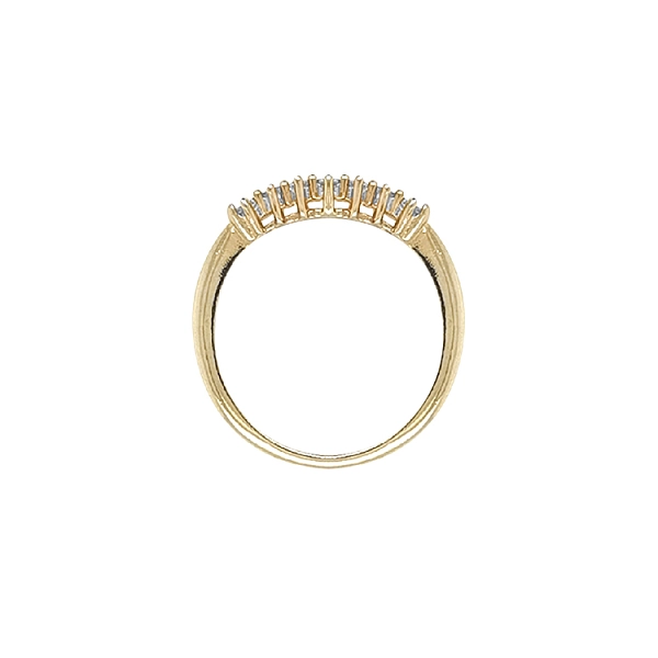 Nhẫn vàng đính đá zircon