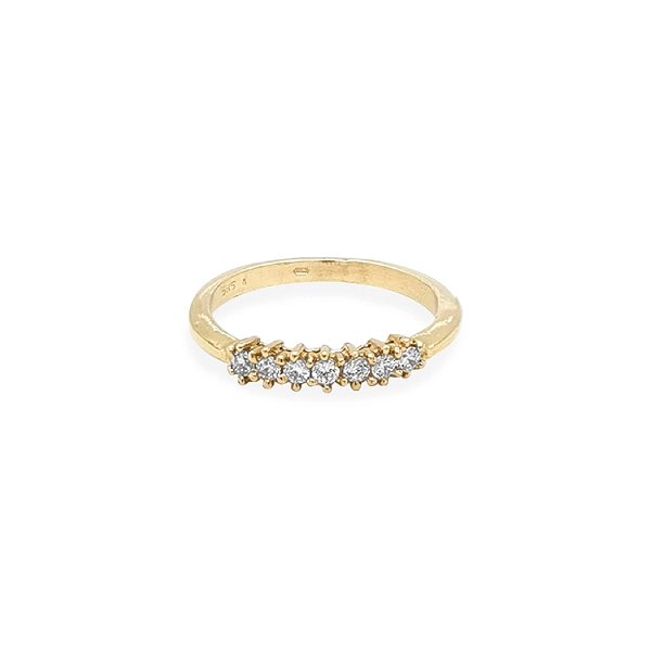 Nhẫn vàng đính đá zircon