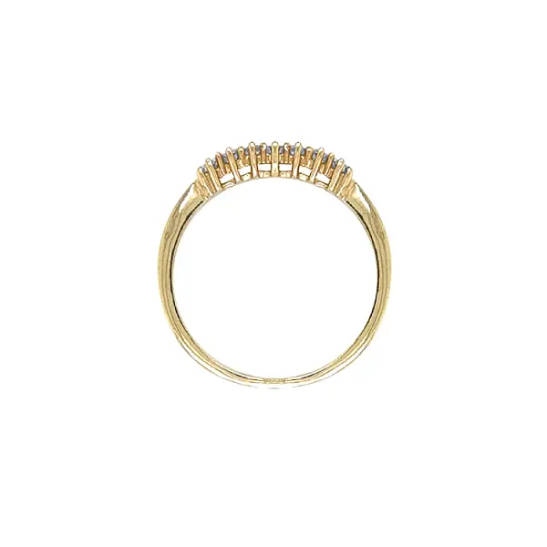 Nhẫn vàng đính đá zircon