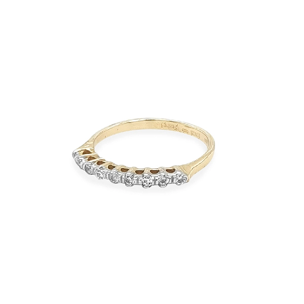 Nhẫn vàng đính đá zircon