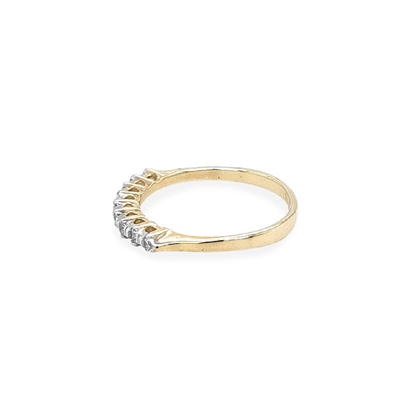 Nhẫn vàng đính đá zircon