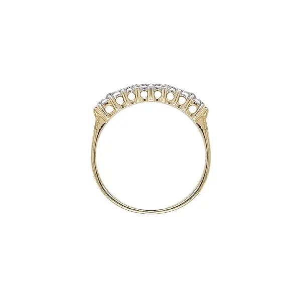 Nhẫn vàng đính đá zircon