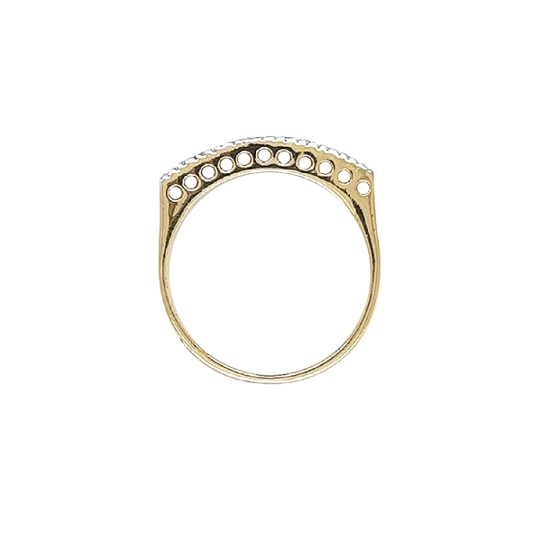 Nhẫn vàng đính đá zircon