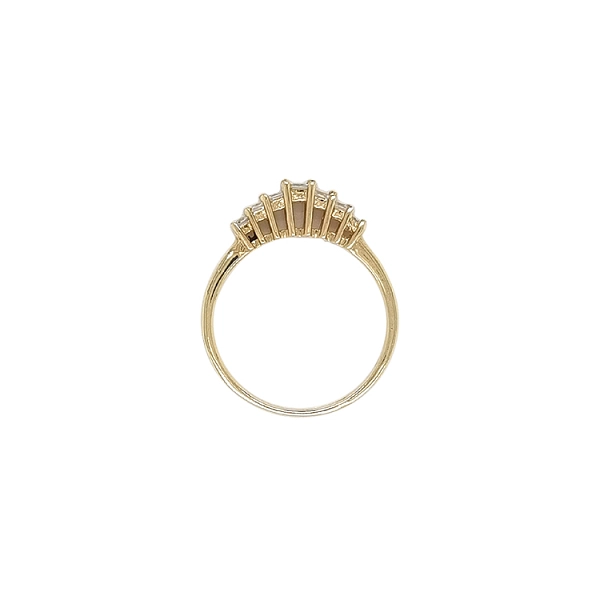Nhẫn vàng đính đá zircon