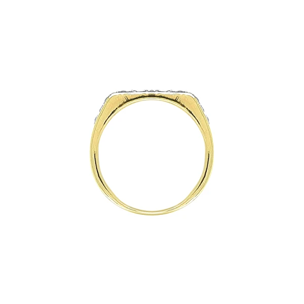 Nhẫn vàng đính đá zircon