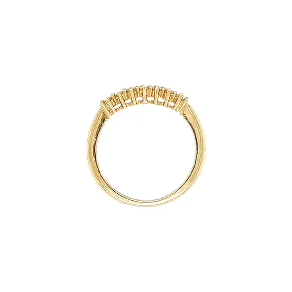 Nhẫn vàng đính đá zircon