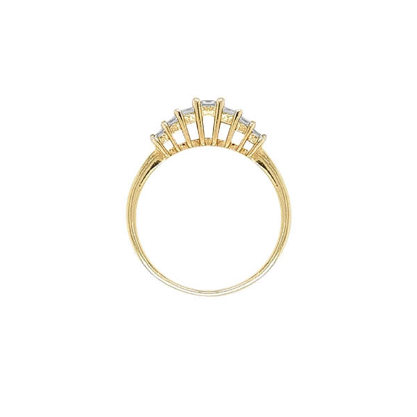 Nhẫn vàng đính đá zircon