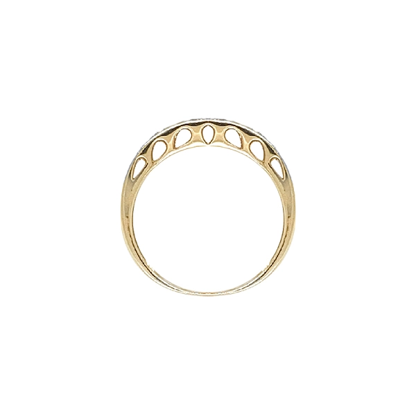 Nhẫn vàng đính đá zircon