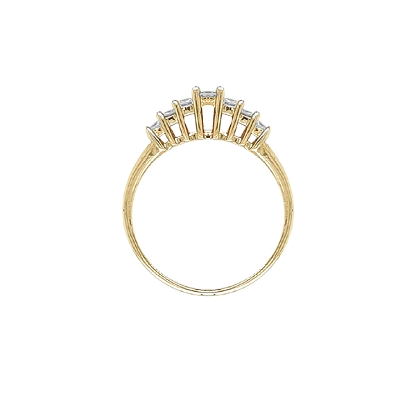 Nhẫn vàng đính đá zircon