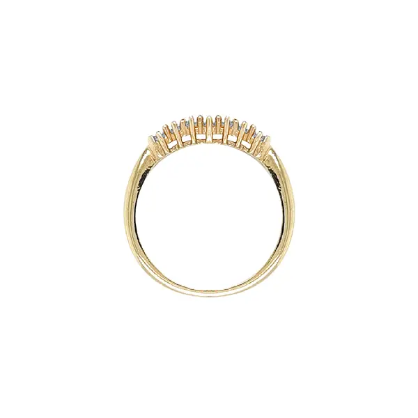 Nhẫn vàng đính đá zircon