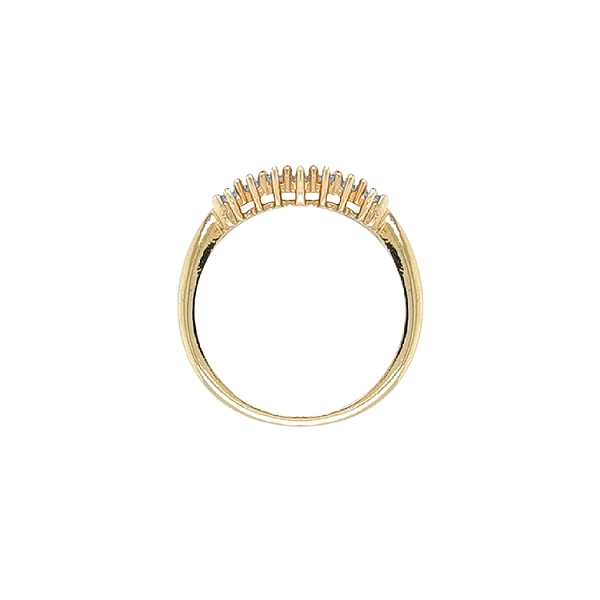 Nhẫn vàng đính đá zircon