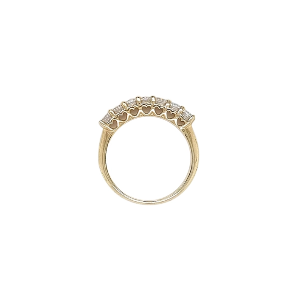 Nhẫn vàng đính đá zircon