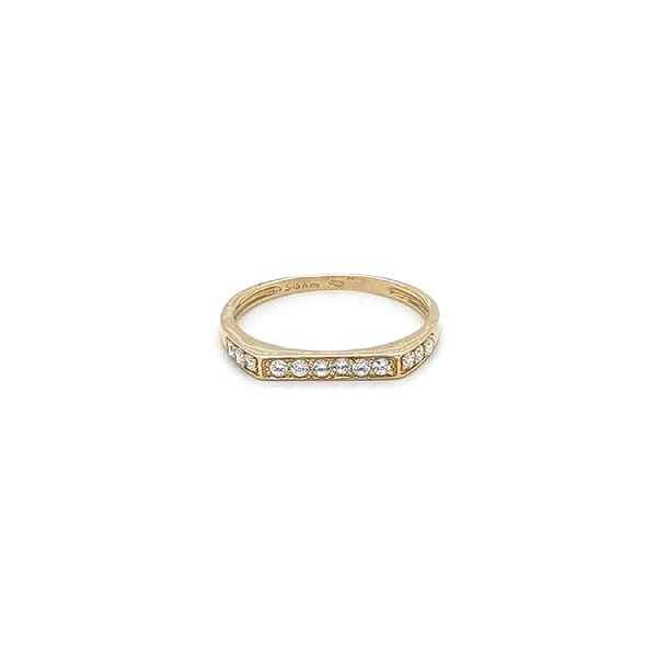 Nhẫn vàng đính đá zircon