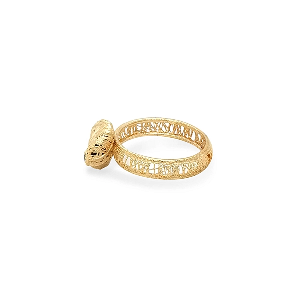 Nhẫn vàng đính đá zircon