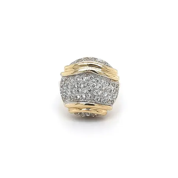 Nhẫn vàng đính đá zircon