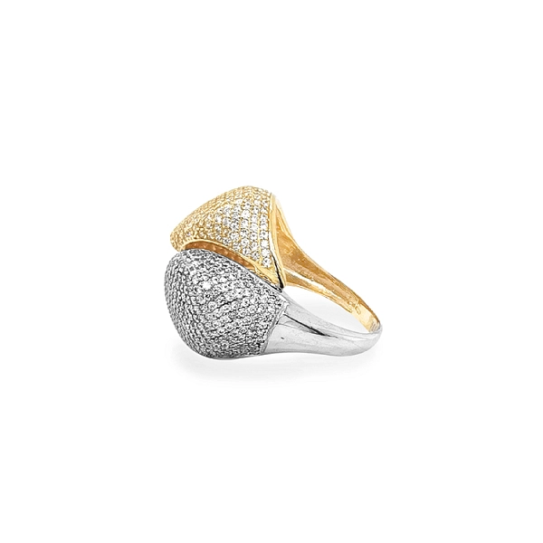 Nhẫn vàng đính đá zircon