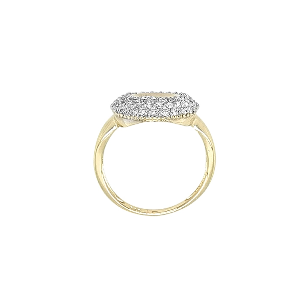 Nhẫn vàng đính đá zircon
