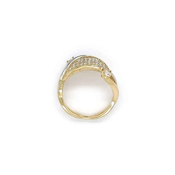 Nhẫn vàng đính đá zircon