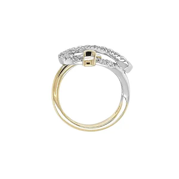 Nhẫn vàng đính đá zircon