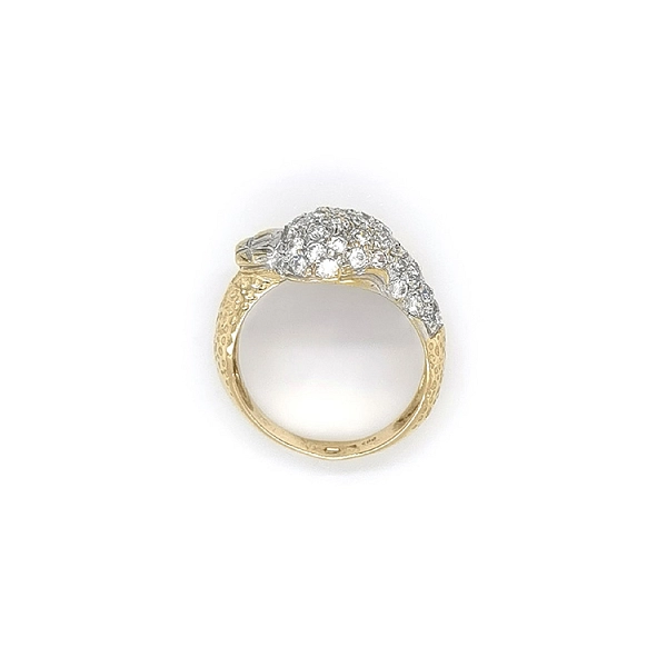 Nhẫn vàng đính đá zircon