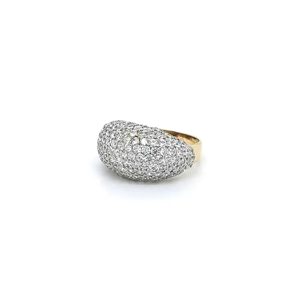Nhẫn vàng đính đá zircon