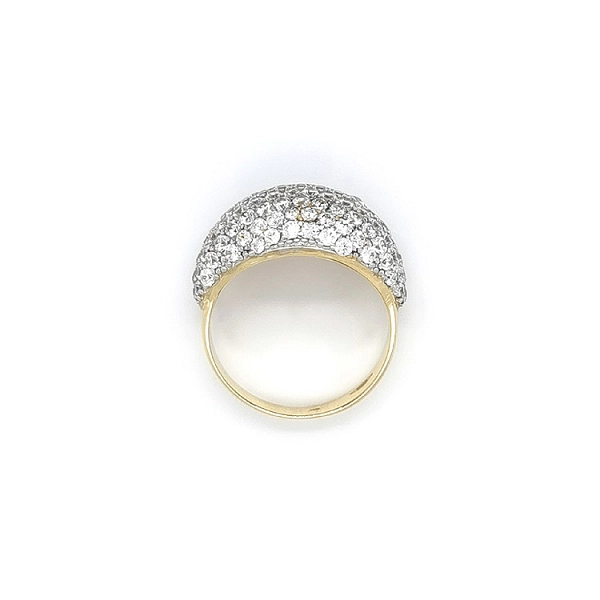 Nhẫn vàng đính đá zircon